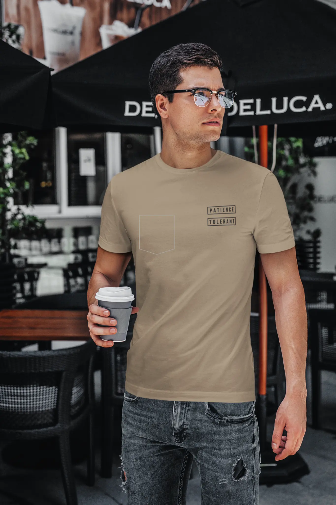 Cuello Redondo Hombre